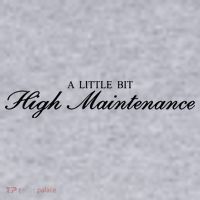 A Little Bit High Maintenance Limited Women's Sweatshirt thumb 2