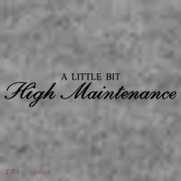 A Little Bit High Maintenance Limited Toddler Hoodie thumb 2