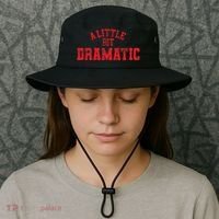 A Little Bit Dramatic Pop Tv Culture Bucket Hat thumb 3
