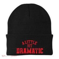 A Little Bit Dramatic Pop Tv Culture Beanie thumb 0