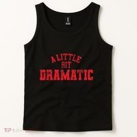 A Little Bit Dramatic Pop Tv Culture Tank Top thumb 2