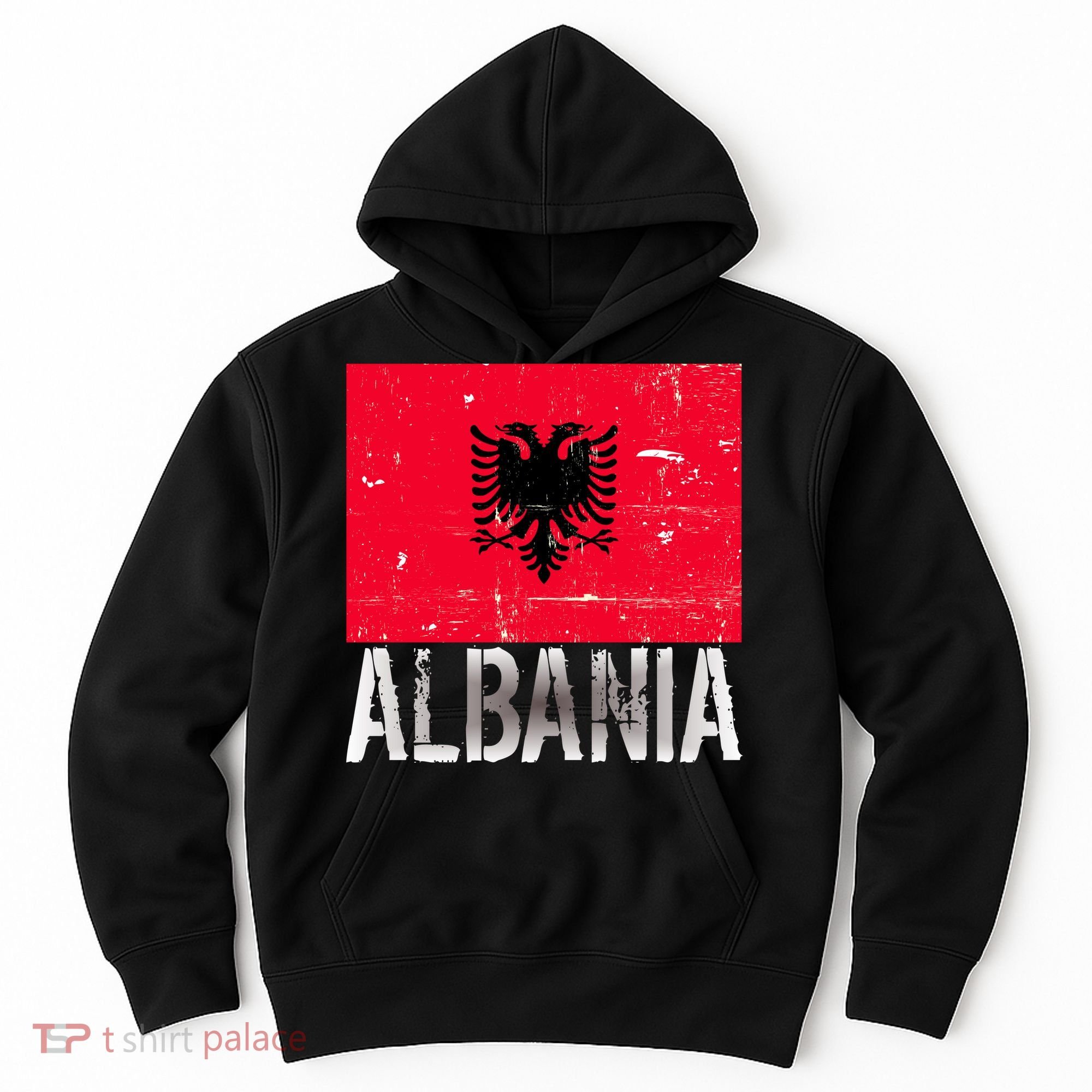 Albania Flag Albanians Soccer Football Team Hoodie