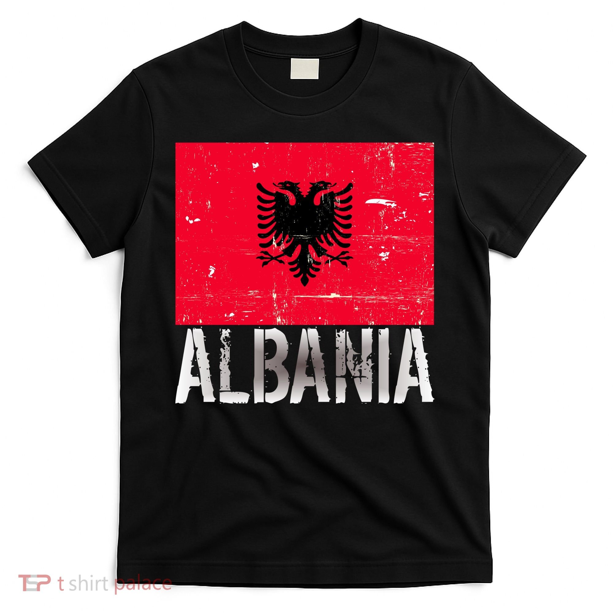Albania Flag Albanians Soccer Football Team T-Shirt