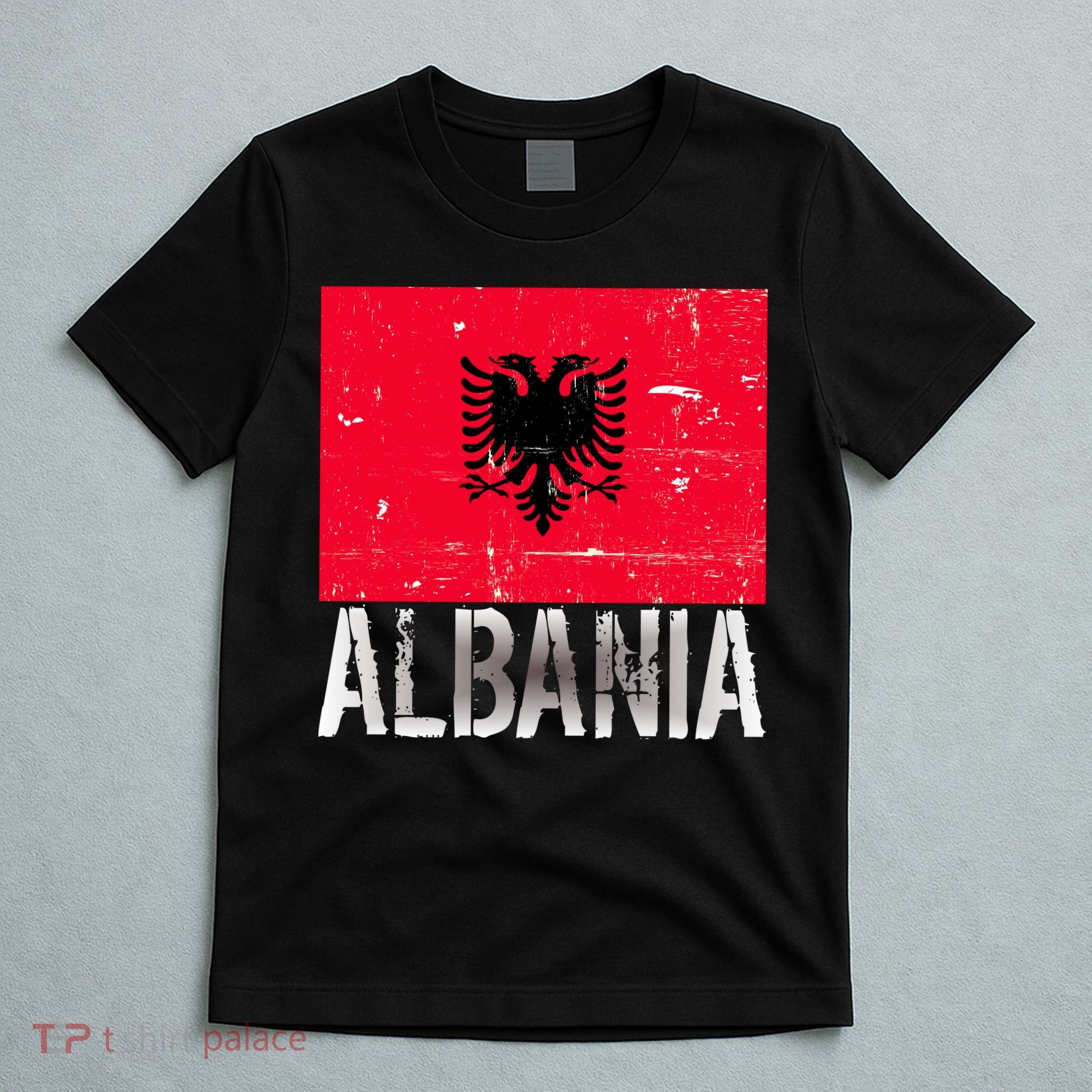 Albania Flag Albanians Soccer Football Team T-Shirt
