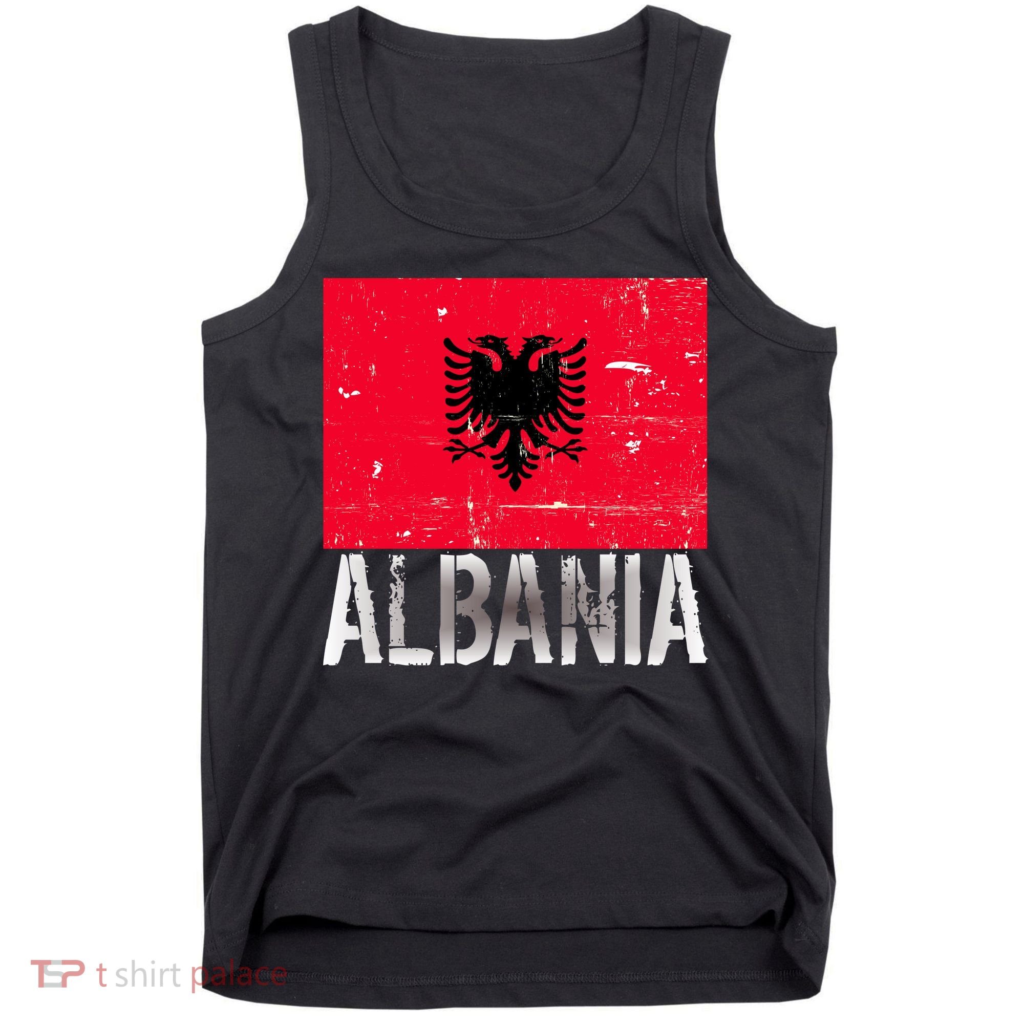 Albania Flag Albanians Soccer Football Team Tank Top