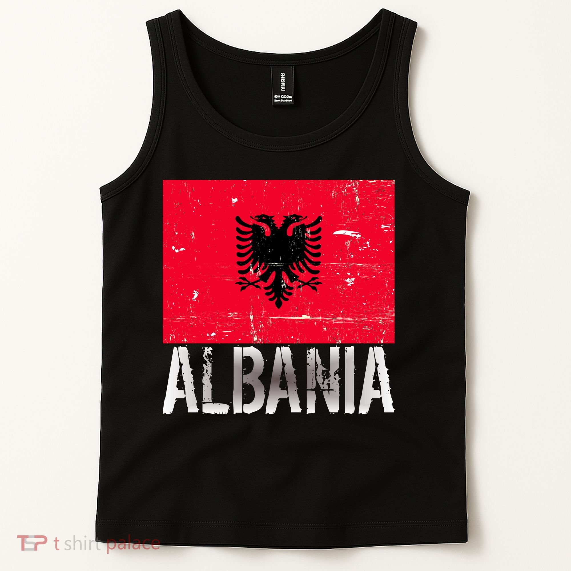 Albania Flag Albanians Soccer Football Team Tank Top