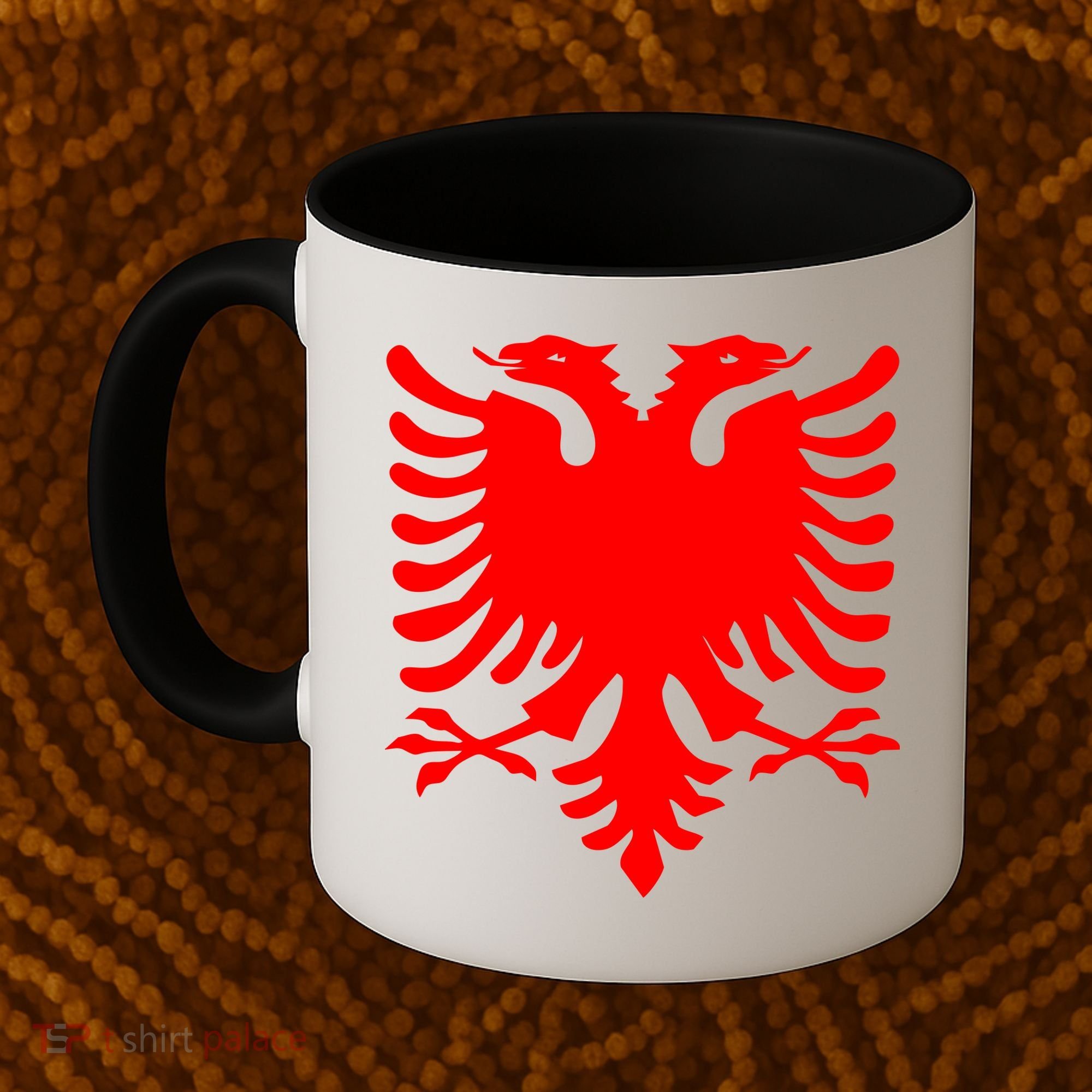Albanian Flag Eagle Coffee Mug