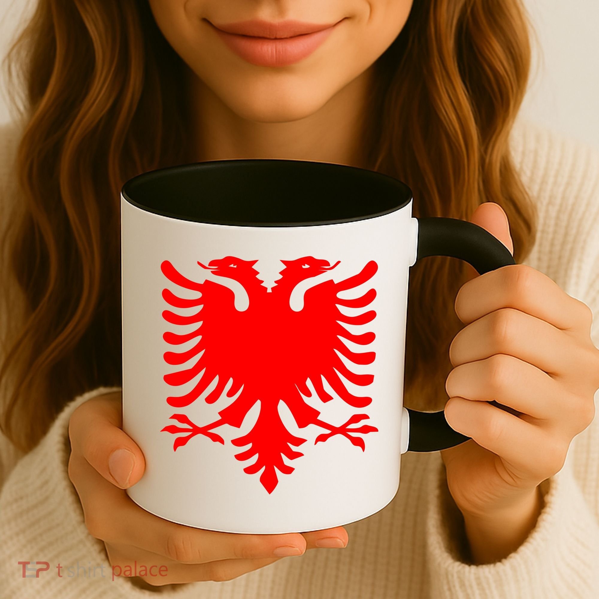 Albanian Flag Eagle Coffee Mug