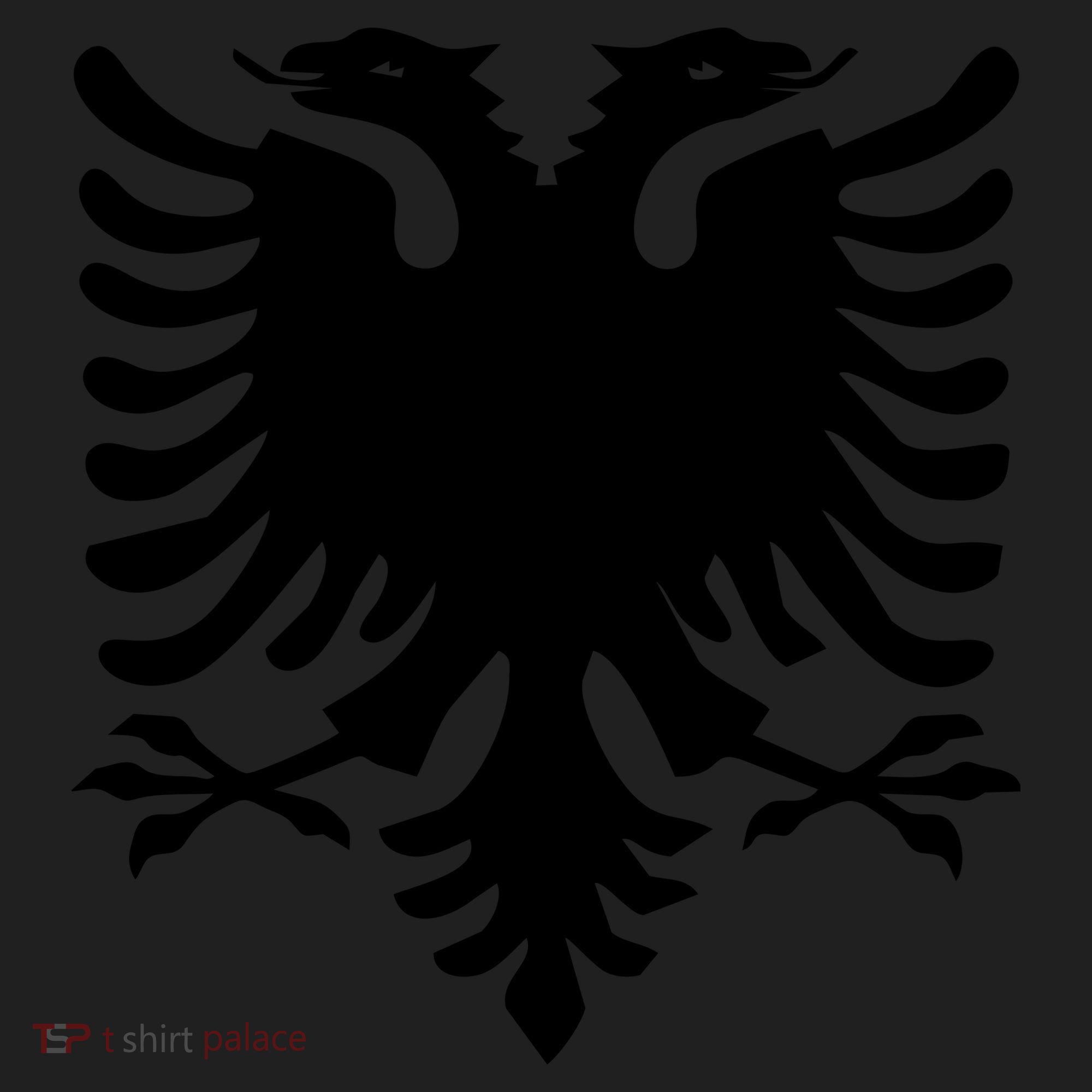 Albanian Flag Eagle Tumbler