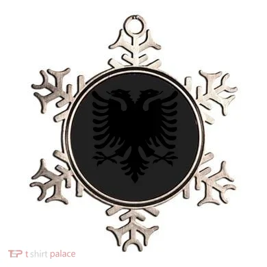 Albanian Flag Eagle Ornament