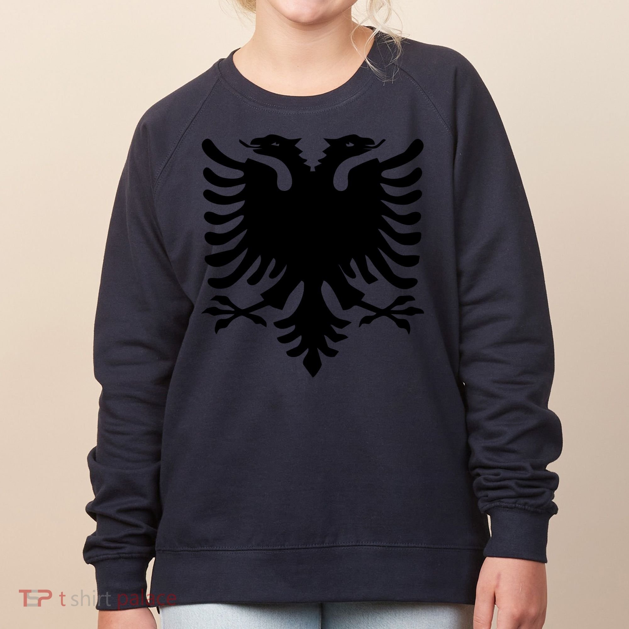 Albanian Flag Eagle Women's Sweatshirt