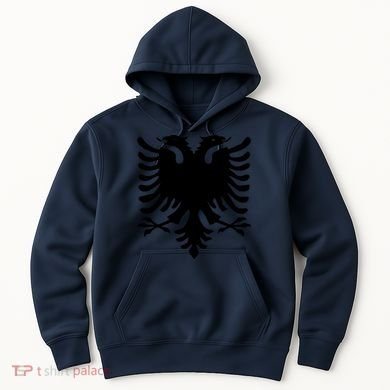 Albanian Flag Eagle Hoodie