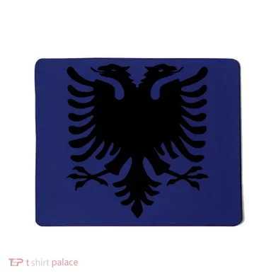 Albanian Flag Eagle Mousepad