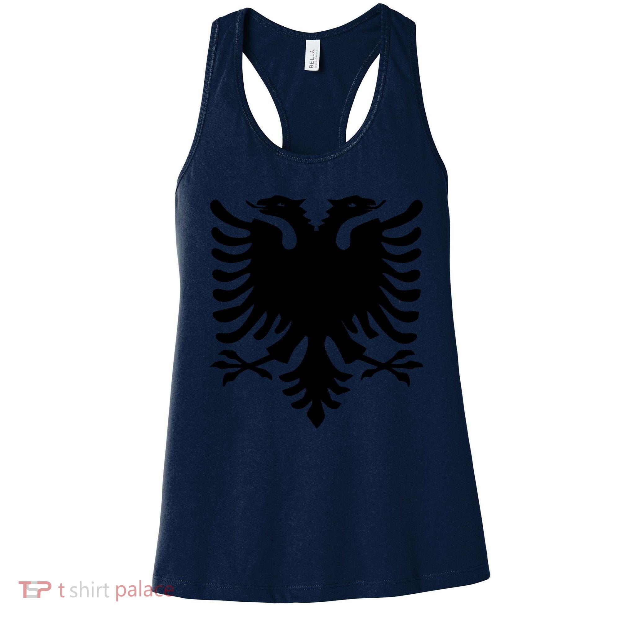 Albanian Flag Eagle Women's Tank Top