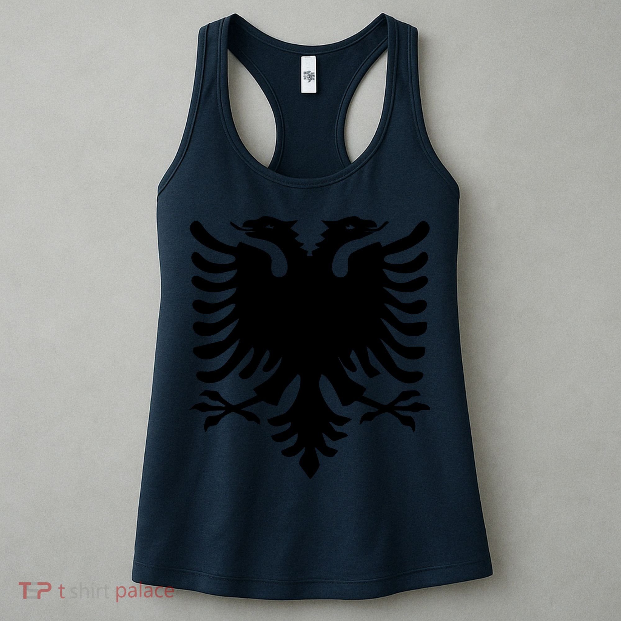 Albanian Flag Eagle Women's Tank Top