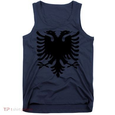 Albanian Flag Eagle Tank Top