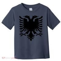 Albanian Flag Eagle Toddler T-Shirt thumb 0