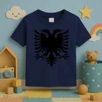 Albanian Flag Eagle Toddler T-Shirt thumb 3
