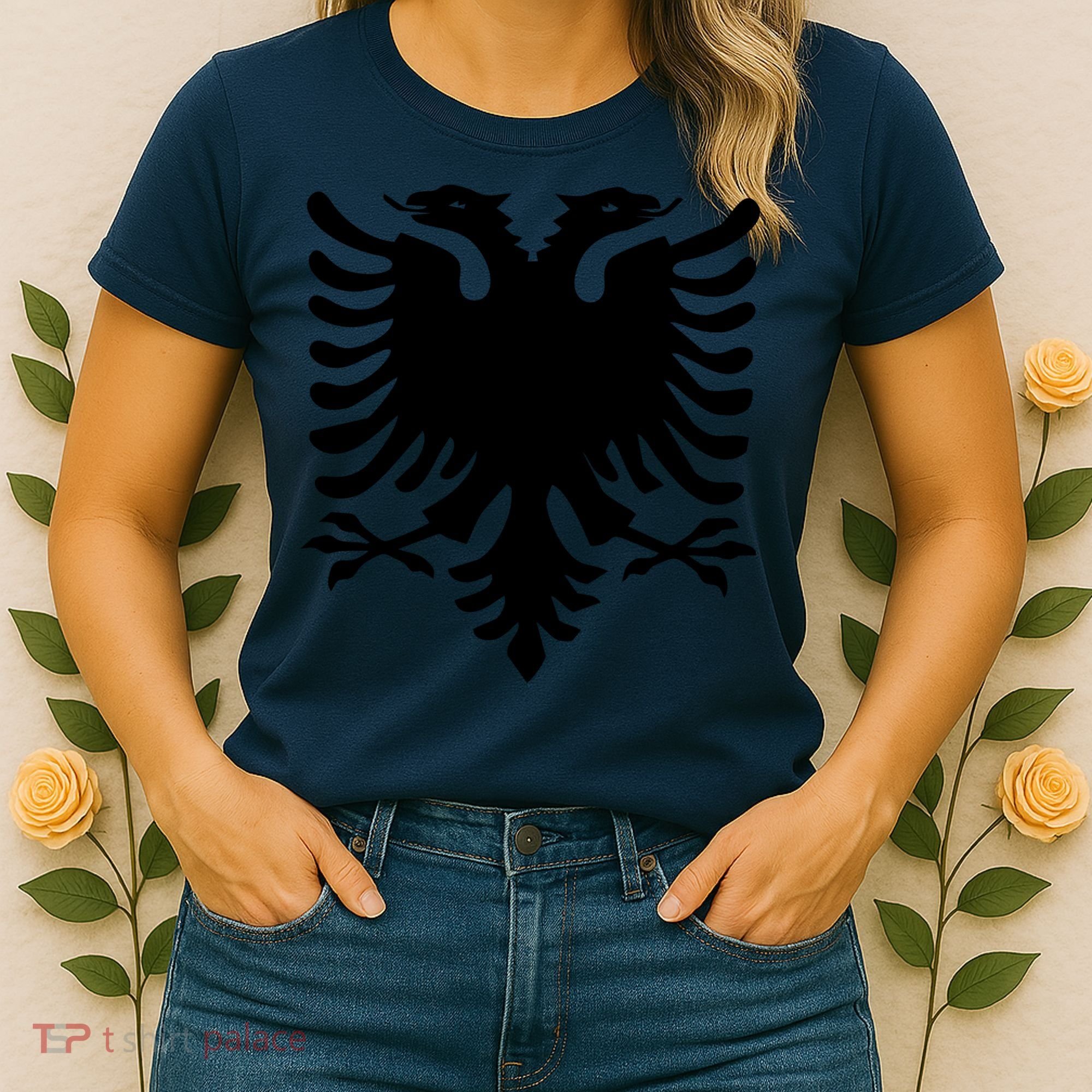 Albanian Flag Eagle Women's T-Shirt