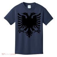 Albanian Flag Eagle Kids T-Shirt thumb 0