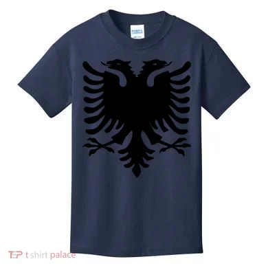 Albanian Flag Eagle Kids T-Shirt