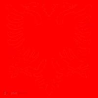 Albanian Flag Eagle Santa Hat thumb 1