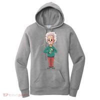 Albert Einstein Cartoon Women's Hoodie thumb 0