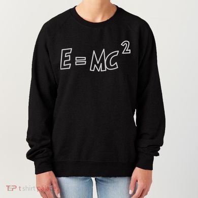 Albert Einstein E=MC2 Equation Women's Sweatshirt