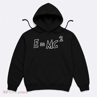 Albert Einstein E=MC2 Equation Hoodie