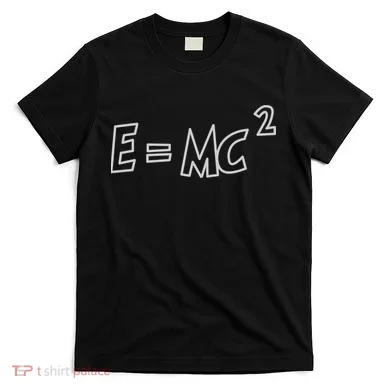 Albert Einstein E=MC2 Equation T-Shirt