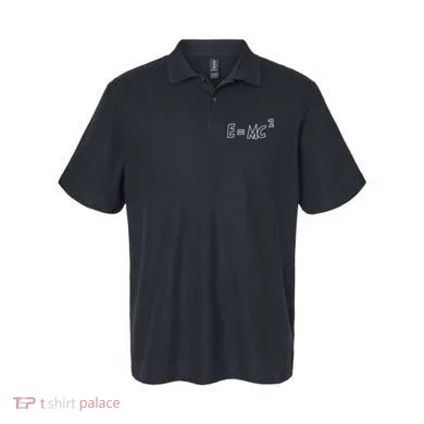 Albert Einstein E=MC2 Equation Polo