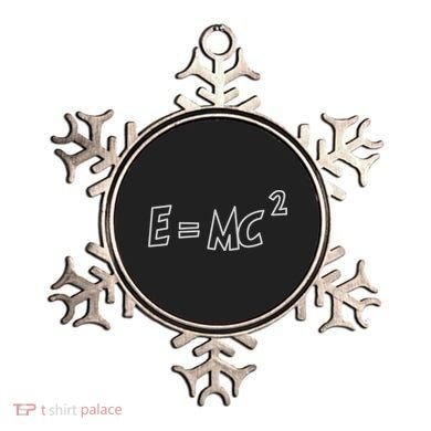 Albert Einstein E=MC2 Equation Ornament