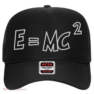 Albert Einstein E=MC2 Equation Hat
