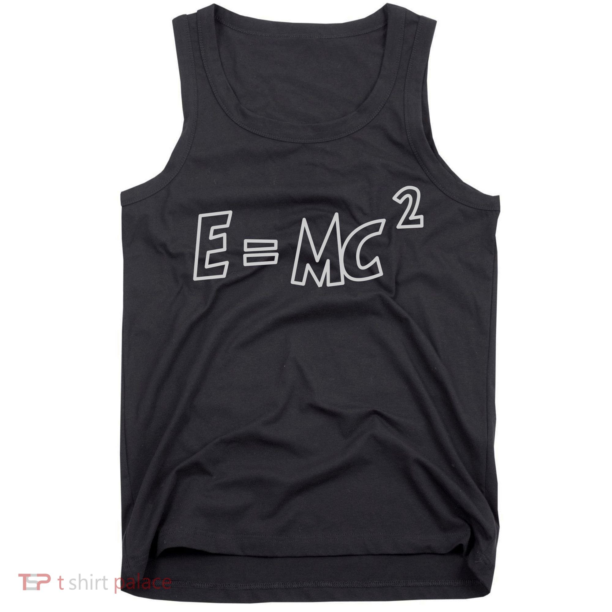 Albert Einstein E=MC2 Equation Tank Top