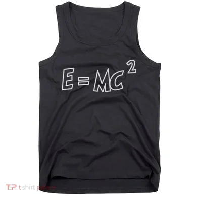 Albert Einstein E=MC2 Equation Tank Top