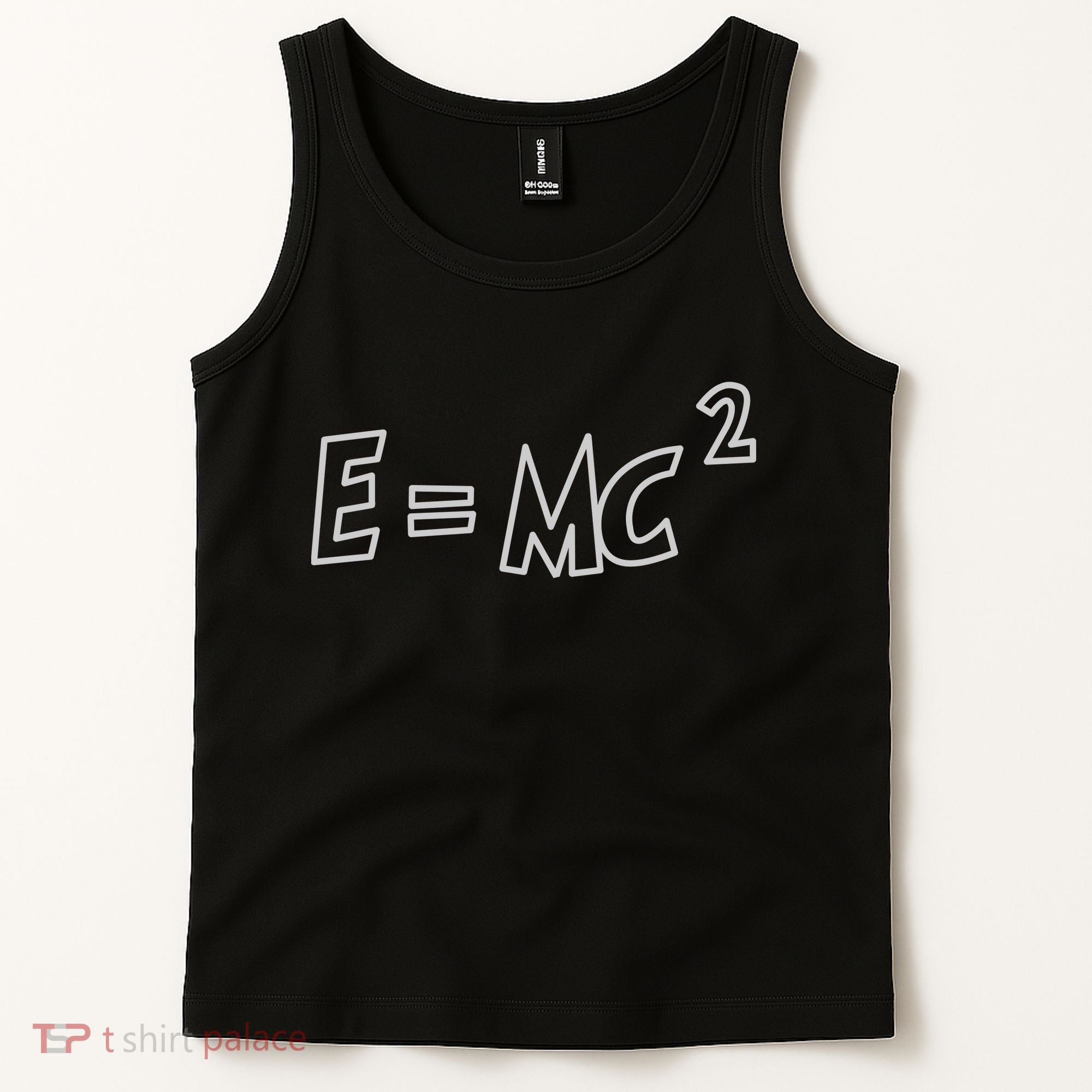 Albert Einstein E=MC2 Equation Tank Top