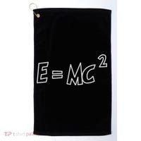 Albert Einstein E=MC2 Equation Golf Towel thumb 0