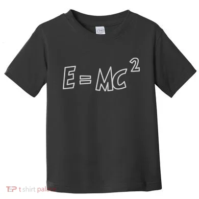 Albert Einstein E=MC2 Equation Toddler T-Shirt