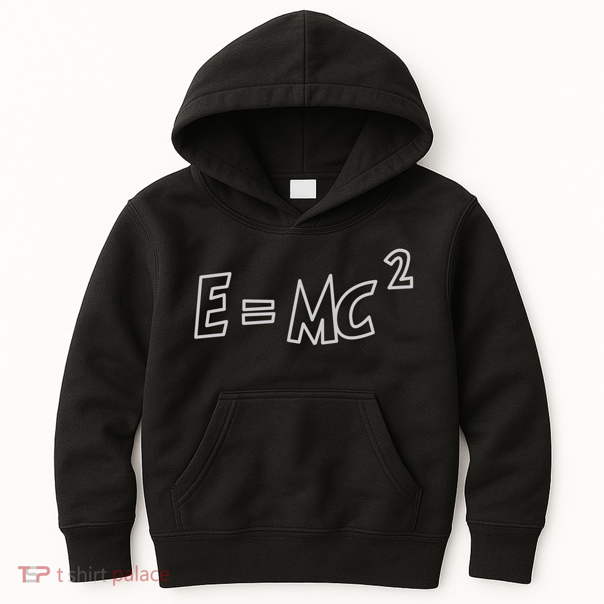 Albert Einstein E=MC2 Equation Kids Hoodie