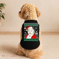 Albert Einstein Ugly Christmas Sweater Doggie Tank thumb 2