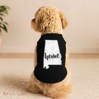 Alabama Home State Doggie Tank thumb 2