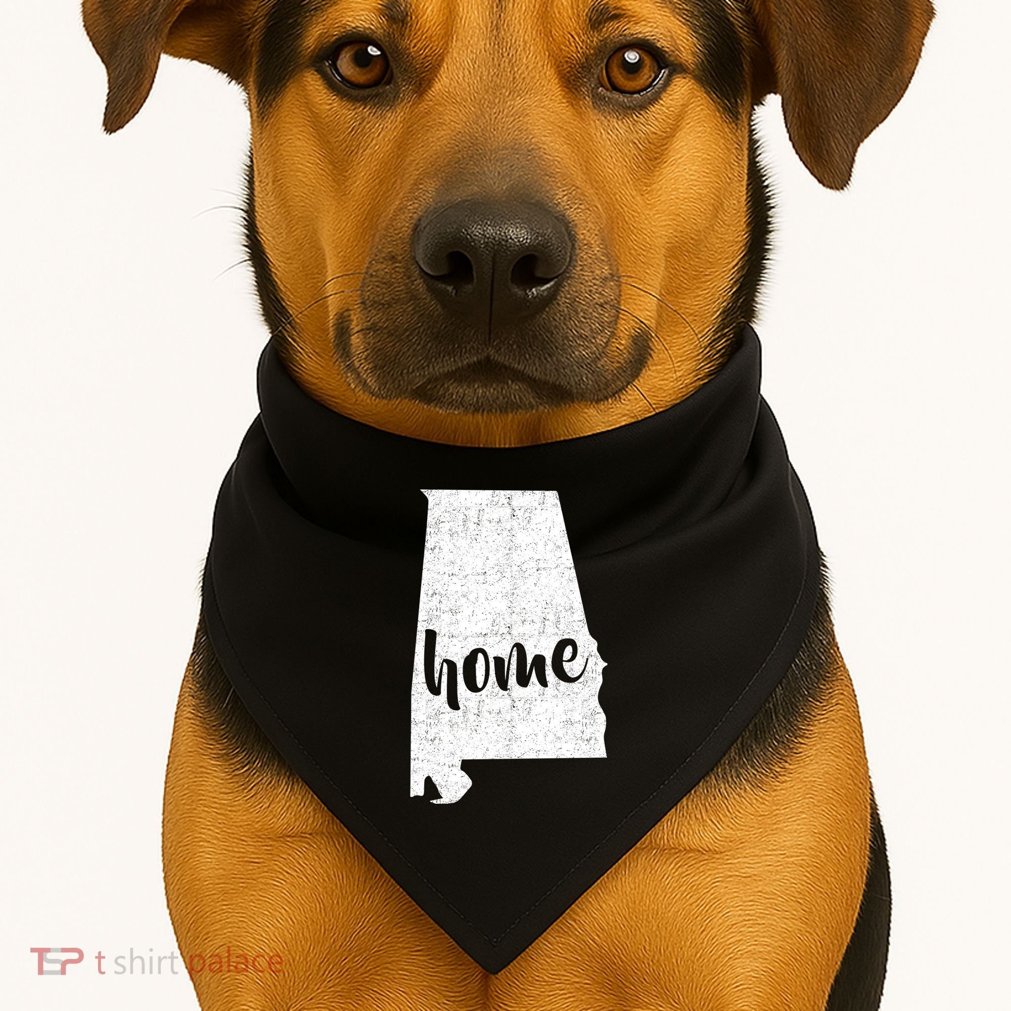 Alabama Home State USA-Made Doggie Bandana