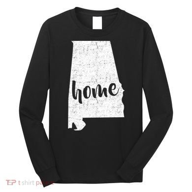 Alabama Home State Long Sleeve Shirt
