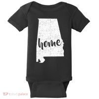 Alabama Home State Baby Bodysuit thumb 0
