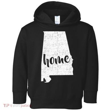 Alabama Home State Toddler Hoodie
