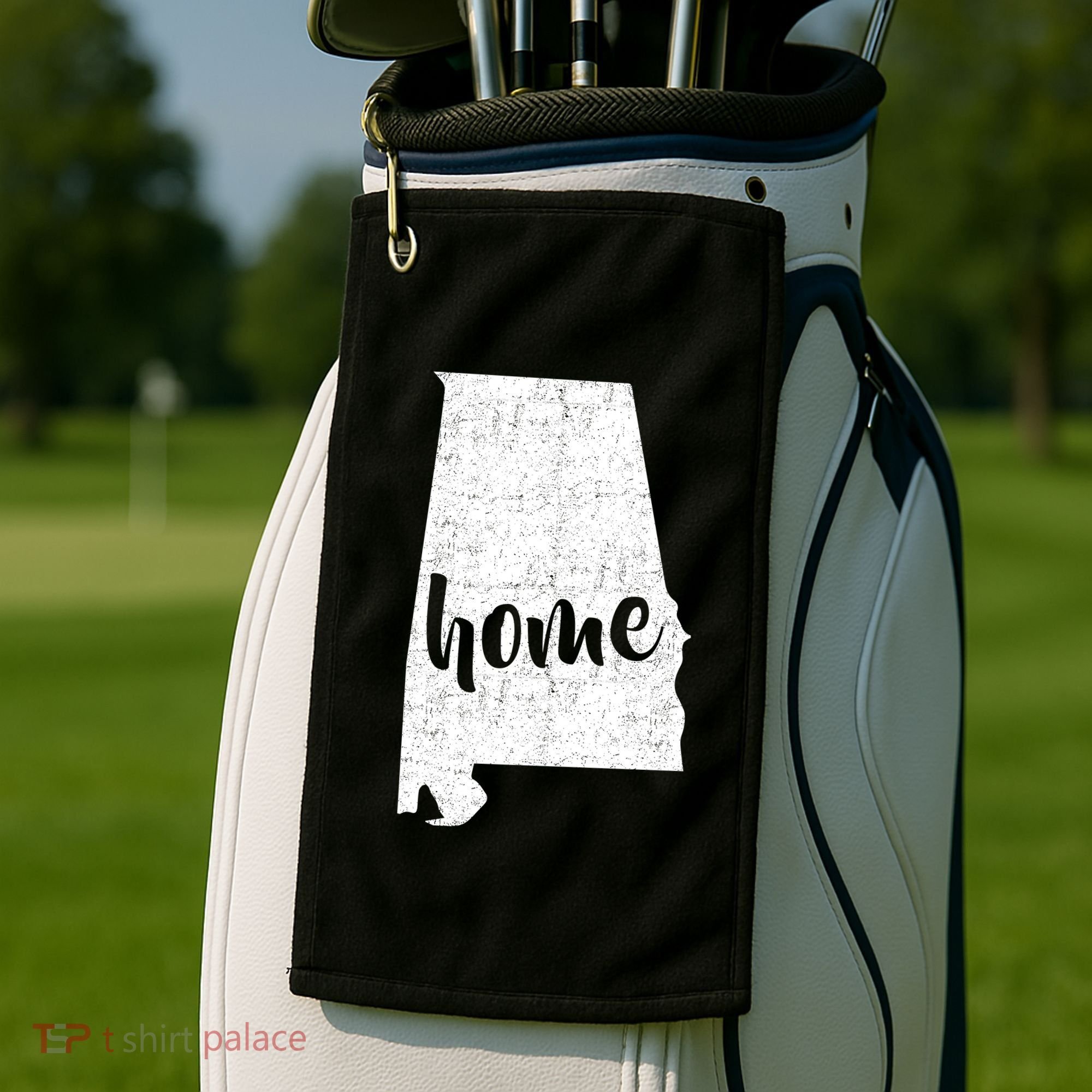Alabama Home State Golf Towel