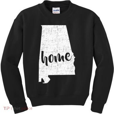 Alabama Home State Kids Sweatshirt