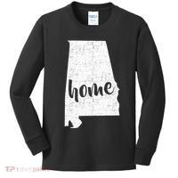 Alabama Home State Kids Long Sleeve Shirt thumb 0