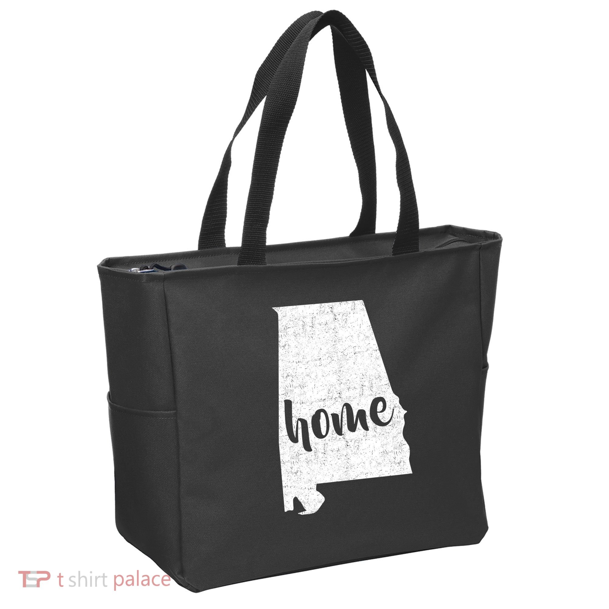 Alabama Home State Tote Bag