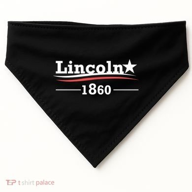 Abraham Lincoln Campaign Gift President Abe Funny Gift USA-Made Doggie Bandana